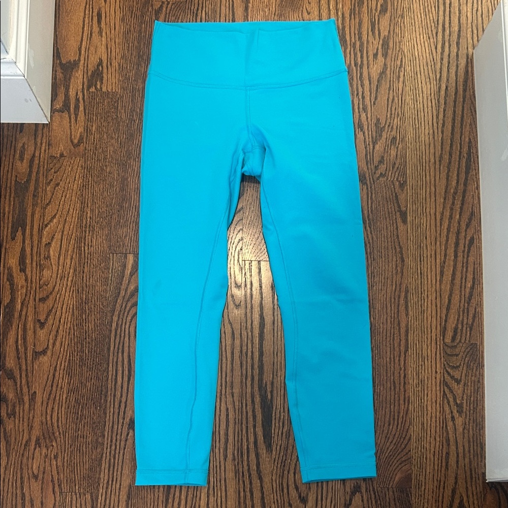 Lululemon Wunder UnderLeggings, Blue, Size 8